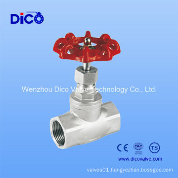 200wog Stainless Steel Globe Valve Bsp/BSPT/NPT Thread